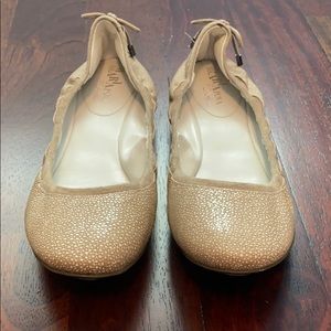 Cole Haan Maria Sharapova Tan Flats 9.5M